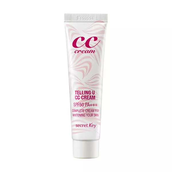 СС крем для увлажнения и сияния Secret Key Telling U CC Cream
